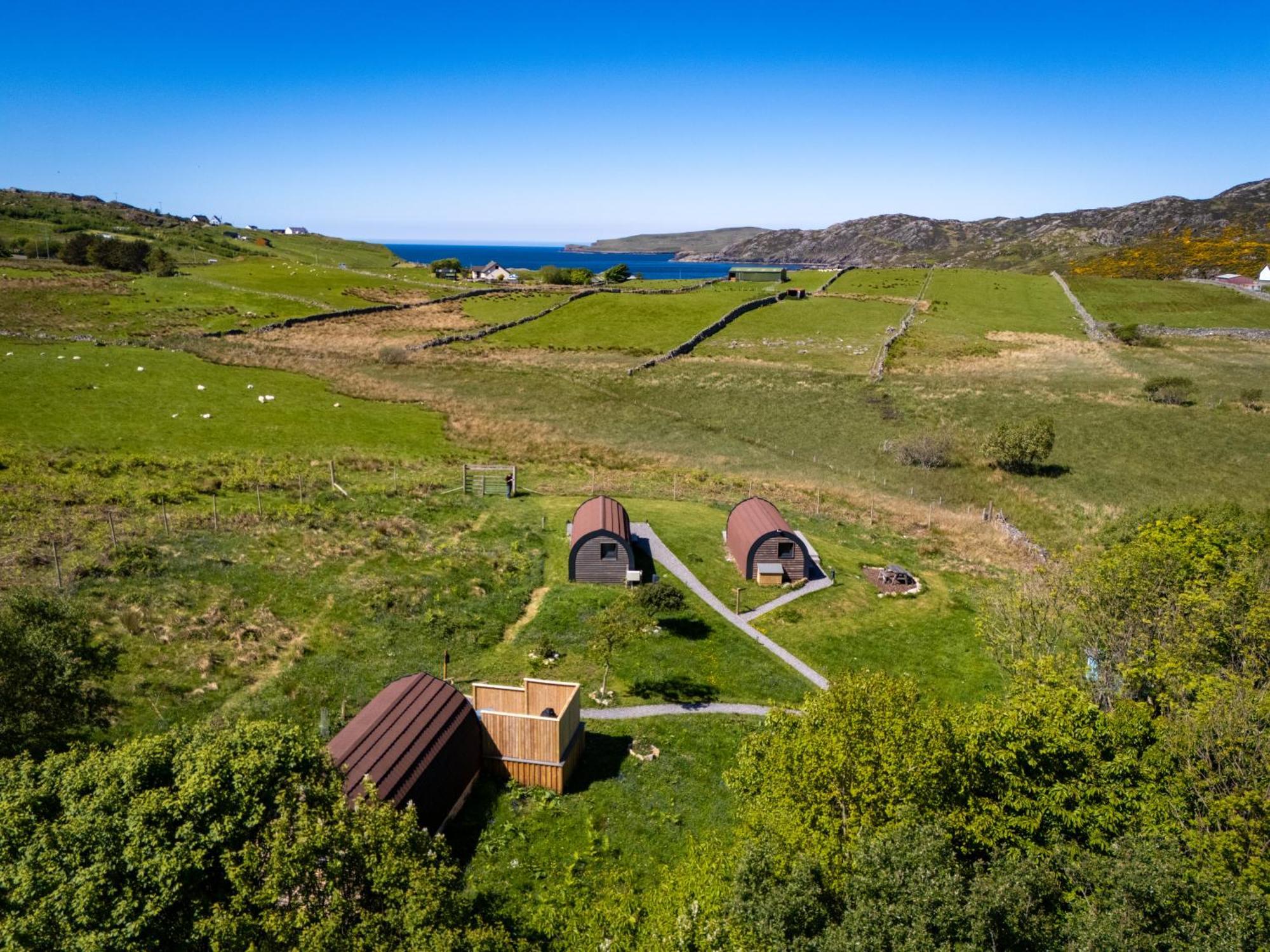 Tighlochan Pods Scourie Εξωτερικό φωτογραφία