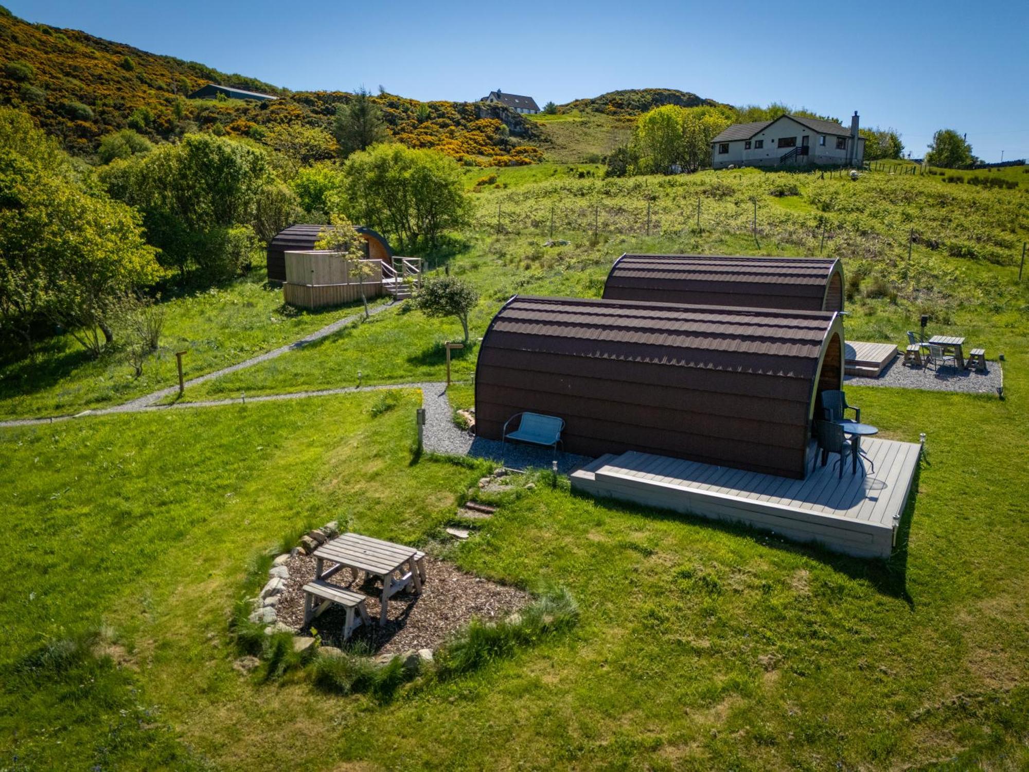 Tighlochan Pods Scourie Εξωτερικό φωτογραφία