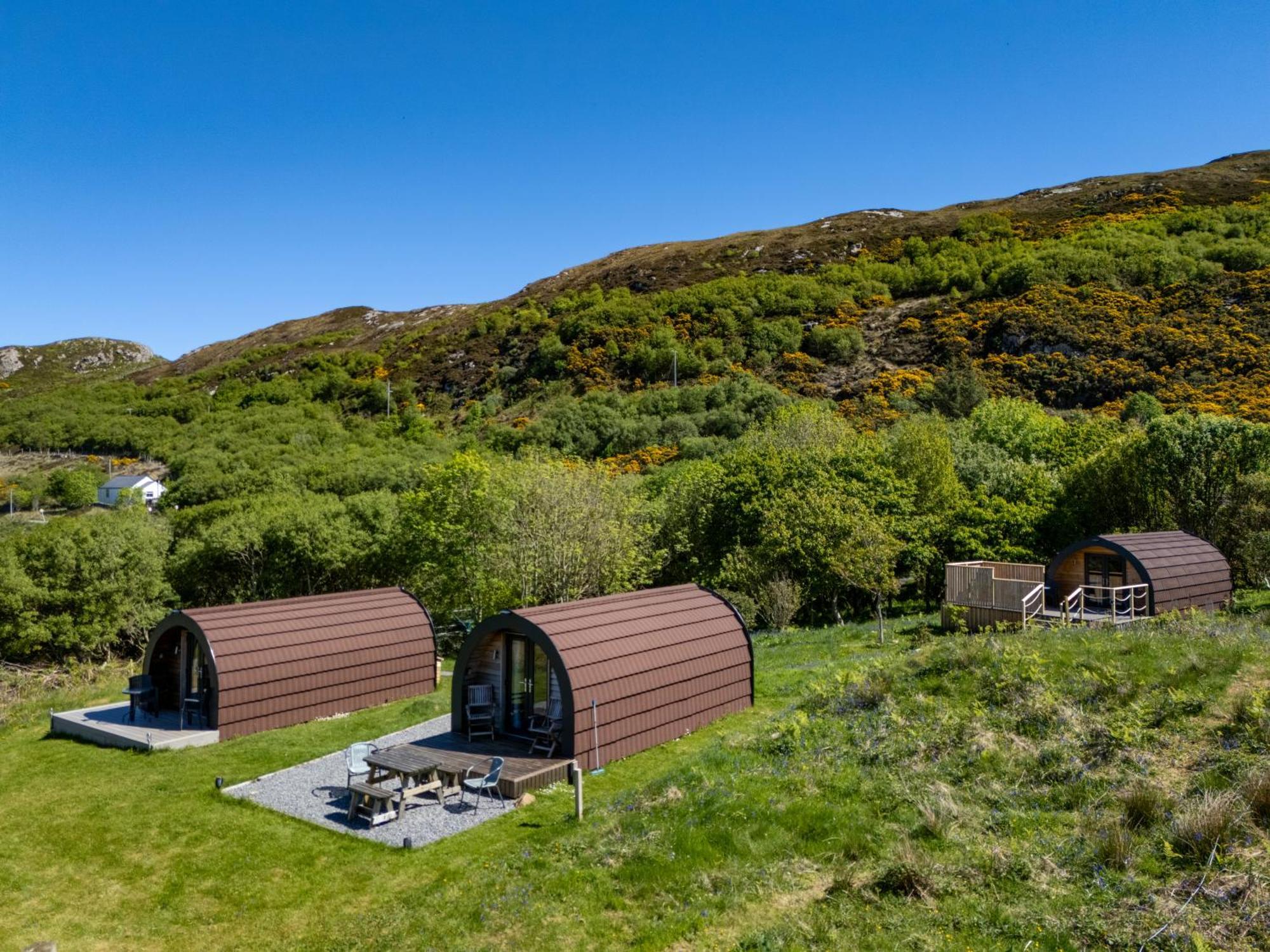 Tighlochan Pods Scourie Εξωτερικό φωτογραφία