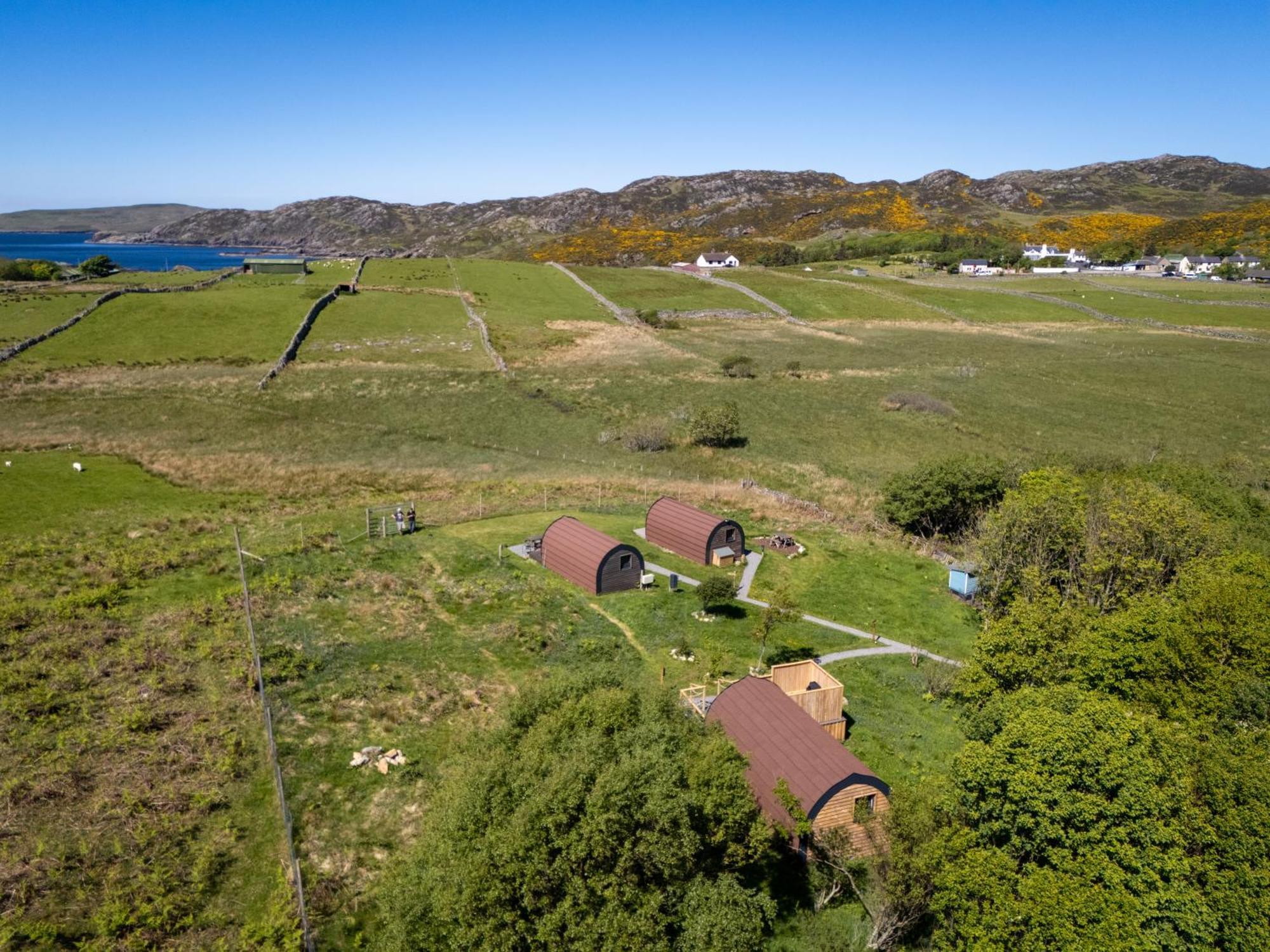 Tighlochan Pods Scourie Εξωτερικό φωτογραφία